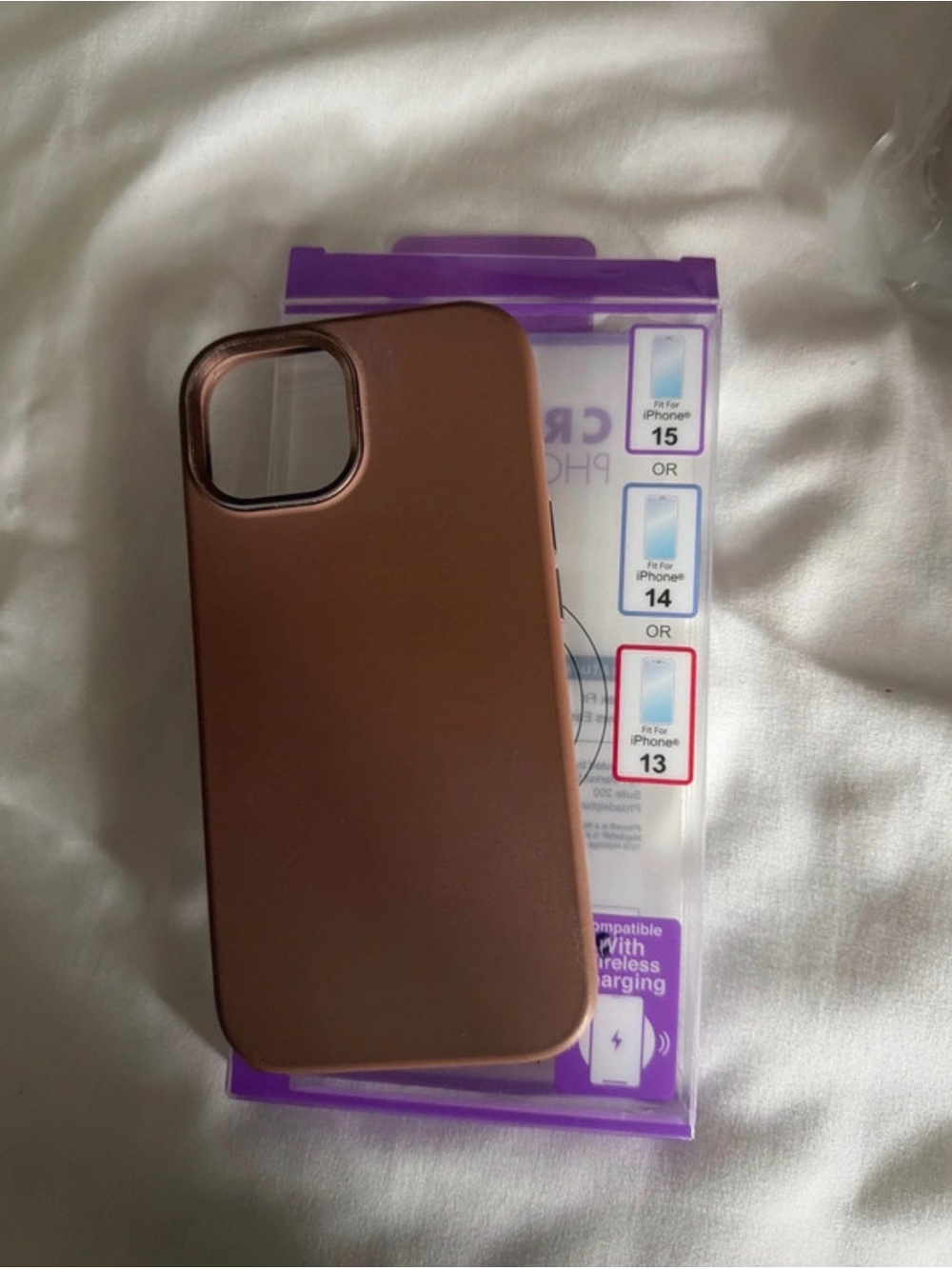 Brown iPhone Case Compatible with iPhone 13/14/15